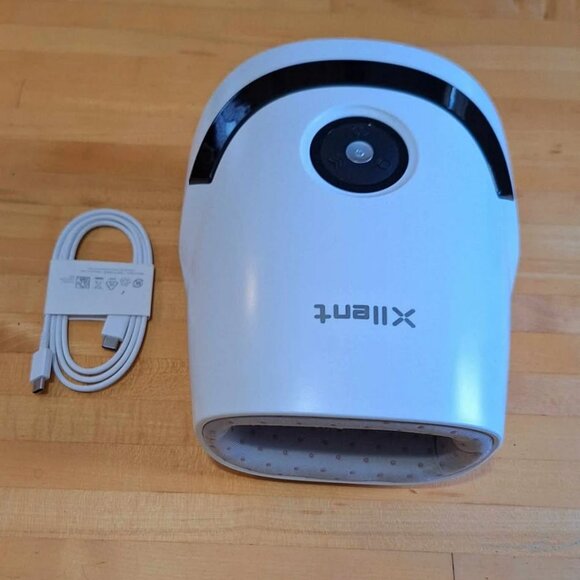 Smart hand massage Vibrating with heat, white and black - Picture 1 of 4